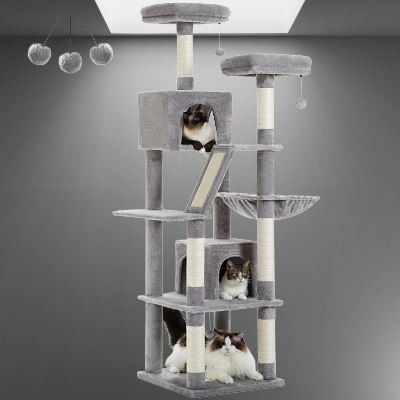 CatTree™ - Gris - chatoutmimi