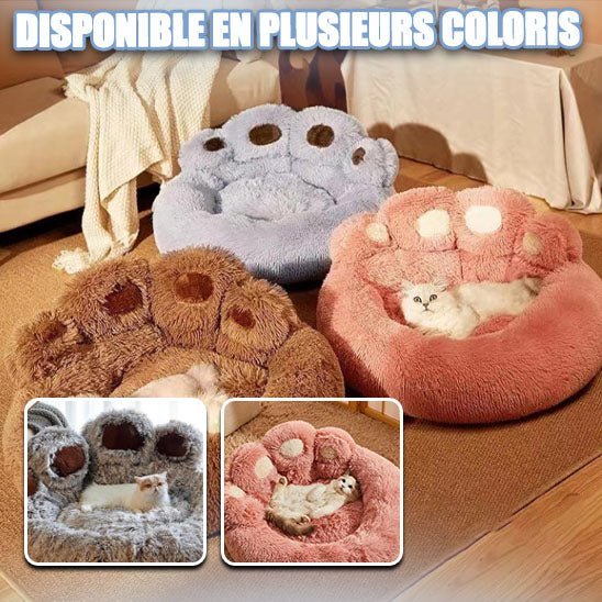 coussin pour chat patte d ours - chatoutmimi