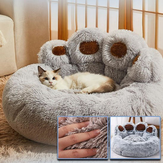 coussin pour chat patte d ours - chatoutmimi