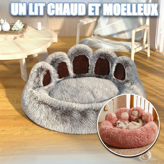 coussin pour chat patte d ours - chatoutmimi