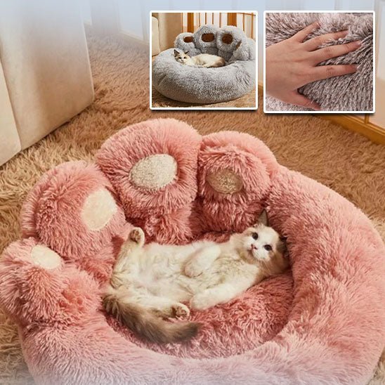 coussin pour chat patte d ours - chatoutmimi